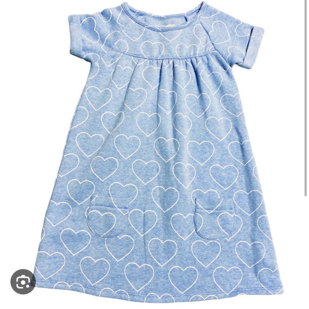 Tucker + Tate Short Sleeve Crewneck Sweatshirt Dress - Size Kids 4T